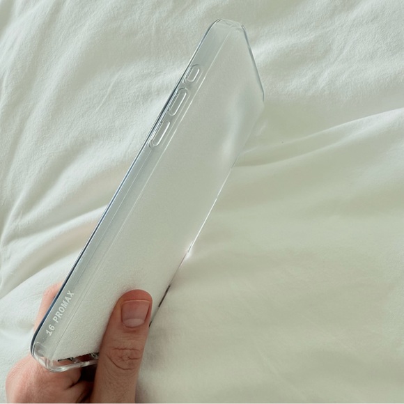 Trendy Cow Print iPhone 16 Pro Max Case | Black & White Protective Cover - Picture 6 of 7